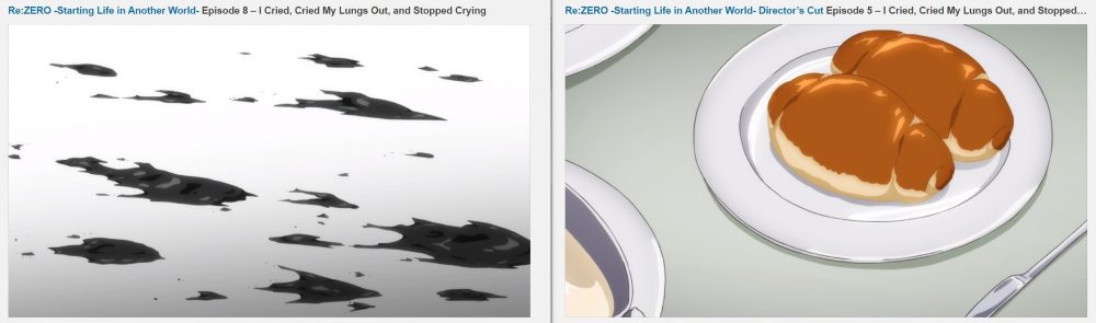 ReZero Shin Henshuu-ban Ep 4 e 5 - Diferenças pro Original 5