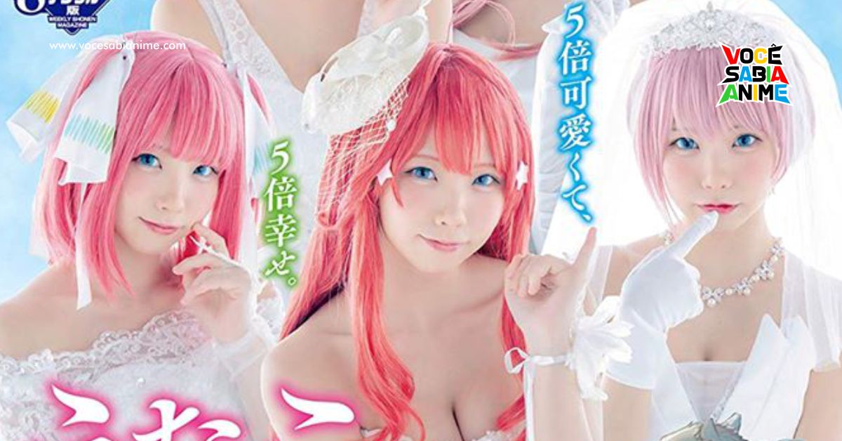 Capa da Nova edição da Shonen Magazine tem Noivas de Gotoubun pela Enako