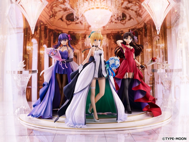 Sakura, Saber e Rin ganham figures para Comemorar os 15 anos de Fate