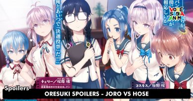 OreSuki Spoilers - Joro VS Hose