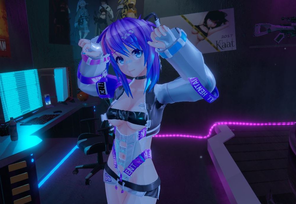 Após VTubers, primeira VCamGirl estreia na Net