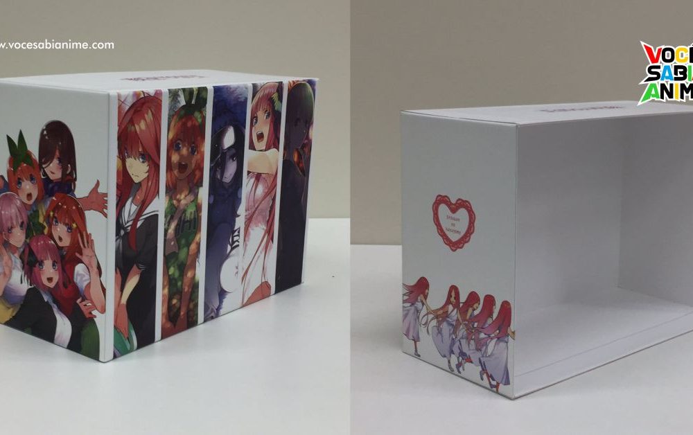 Gotoubun ganha Caixa para guardas os Mangás