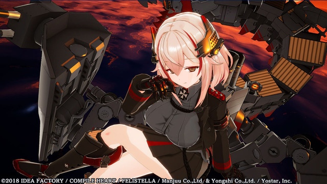 Taihou e Roon em Azur Lane Crosswave 2