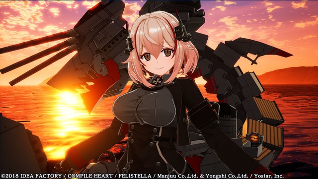 Taihou e Roon em Azur Lane Crosswave 3