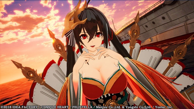 Taihou e Roon em Azur Lane Crosswave 6