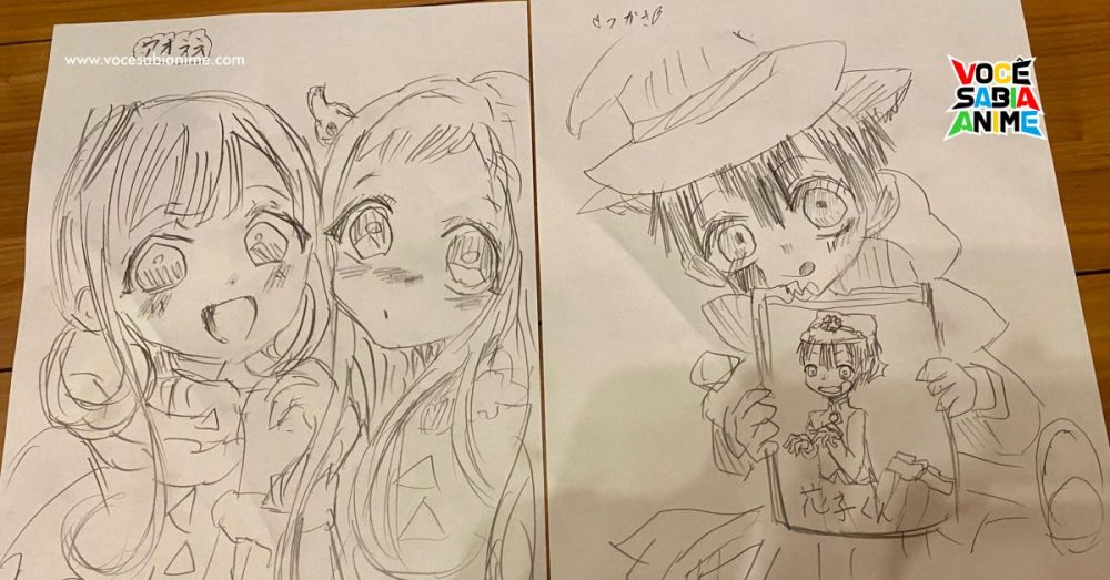 A Filha de 10 anos do Murata começou a desenhar
