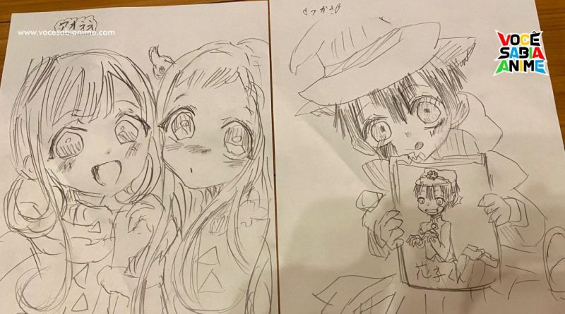 A Filha de 10 anos do Murata começou a desenhar