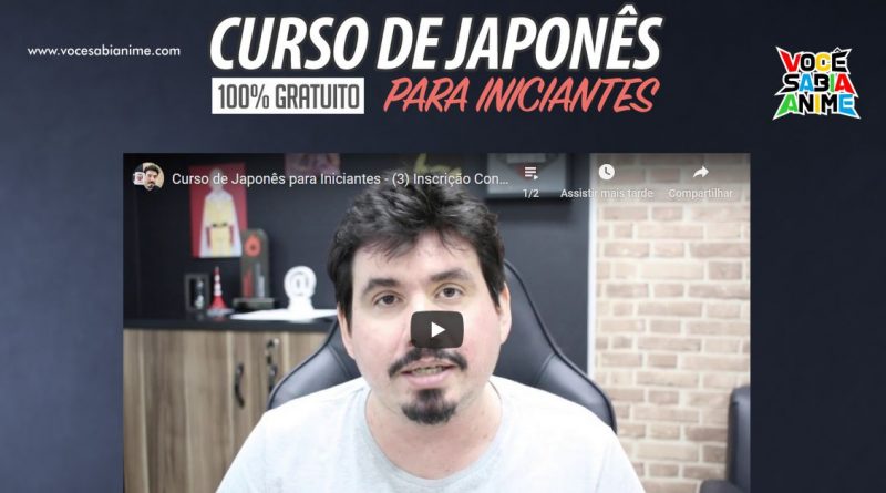 Curso de Japonês Online de Graça para Iniciantes