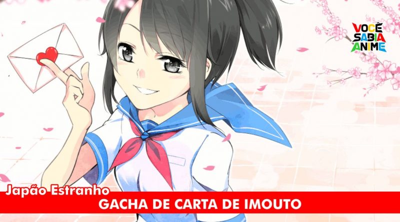 Existe gacha de Carta de Irmãzinha no Japão E as Mensagens estão ficando bizarras