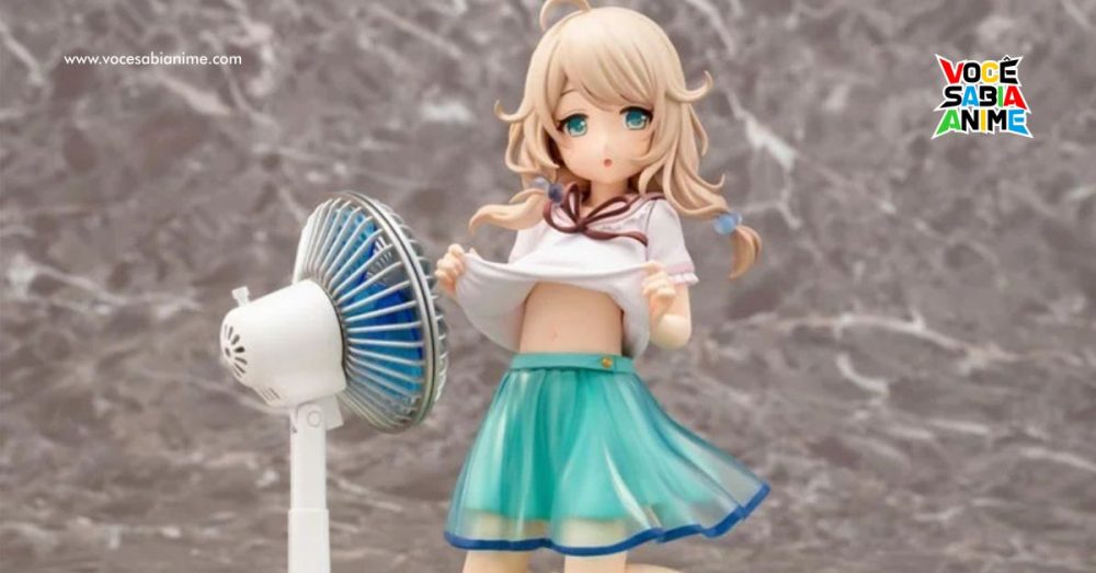 Loli Kozue Yusa ganha figure na frente do Ventilador