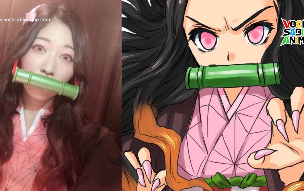 Nezuko popular entre Famosas - Cantora Jurina Matsui faz Cosplay e Shoko Nakagawa a Desenha