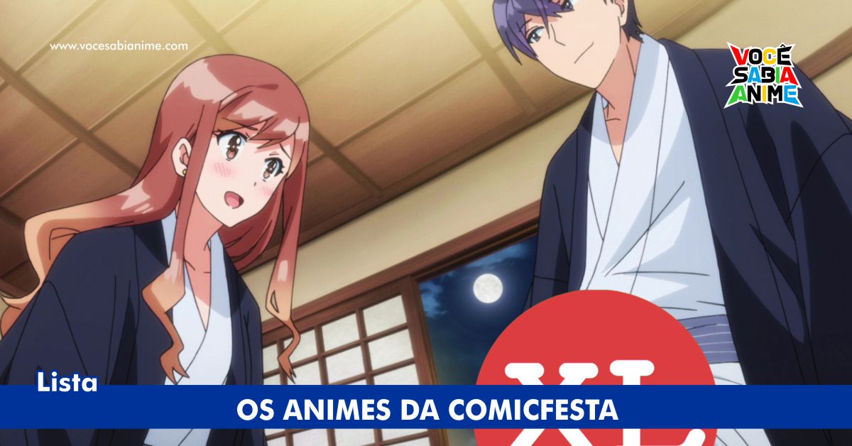 Os Animes Da Comicfesta Voce Sabia Anime