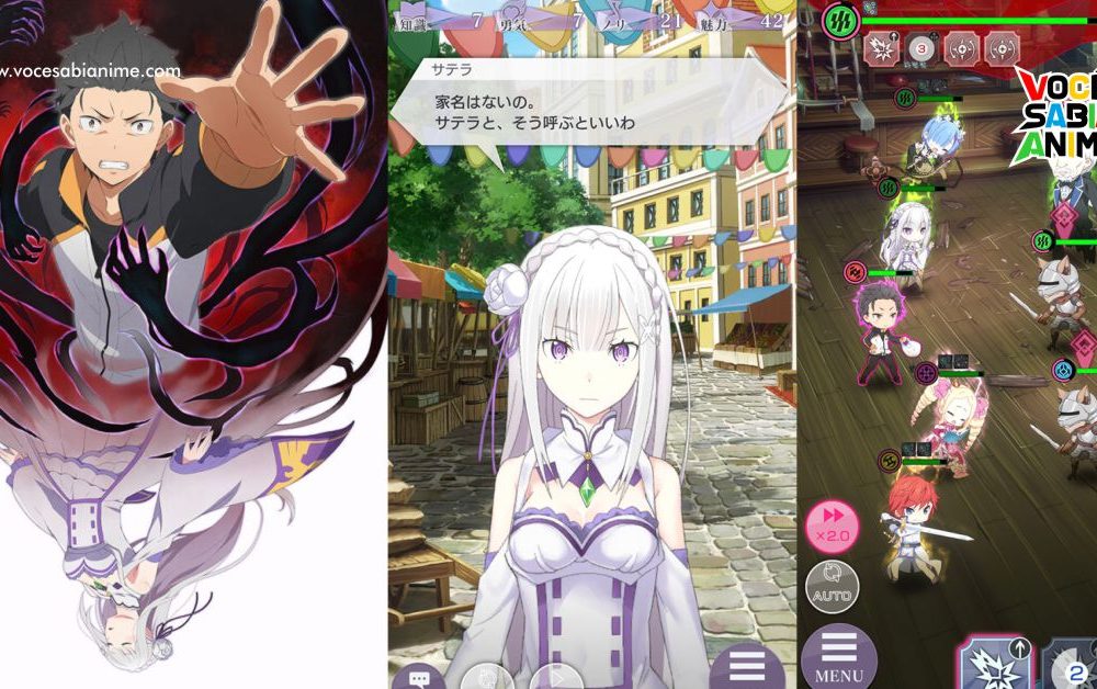 ReZero ganha seu jogo para Smartphones