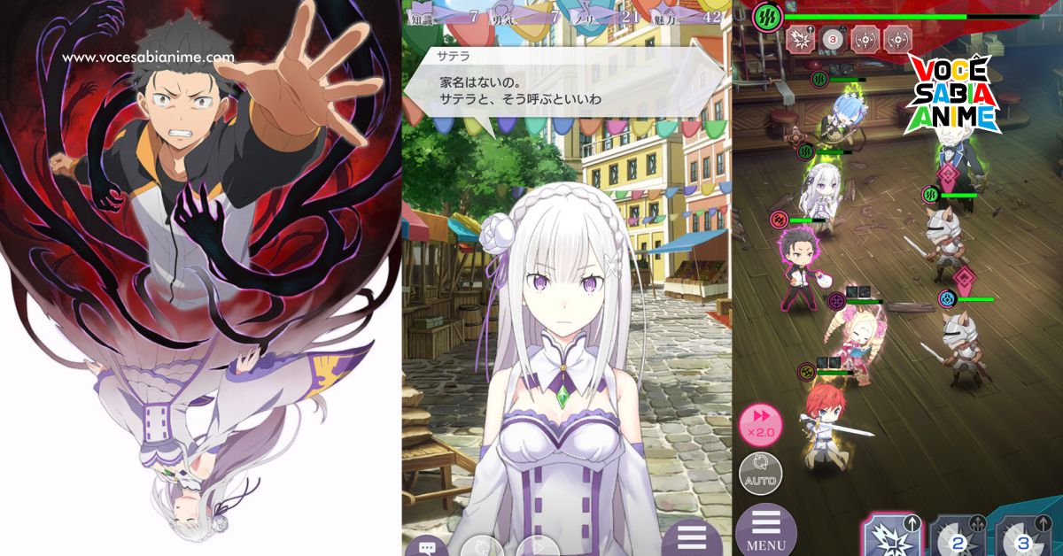 ReZero ganha seu jogo para Smartphones