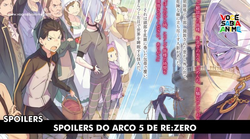 Spoilers ReZero Arco 5 Reikishi wo kizamu hoshi