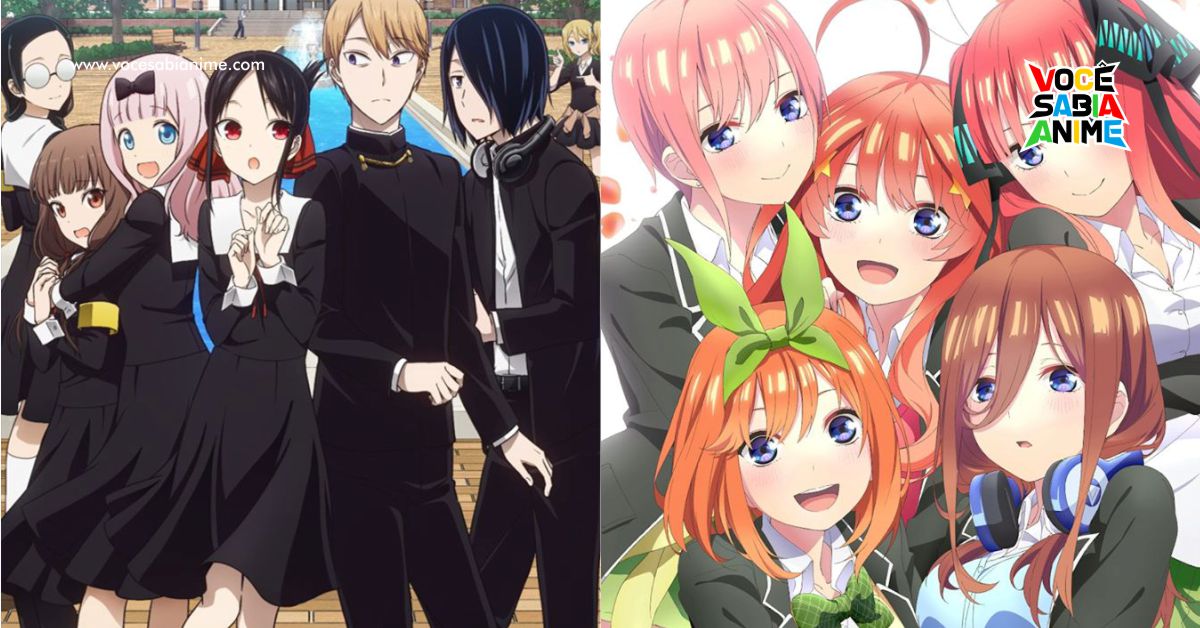 TBS diz que Gotoubun e Kaguya-sama foram dois Sucessos