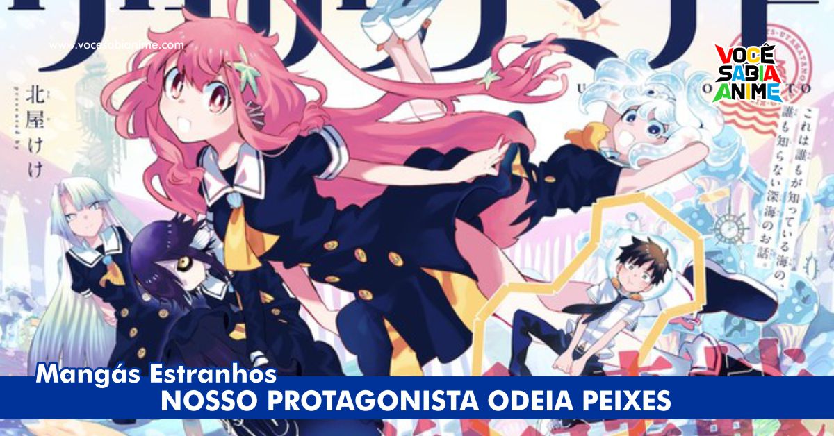 Utakata no Minato - Novo mangá de Comédia Romântica com Sereias