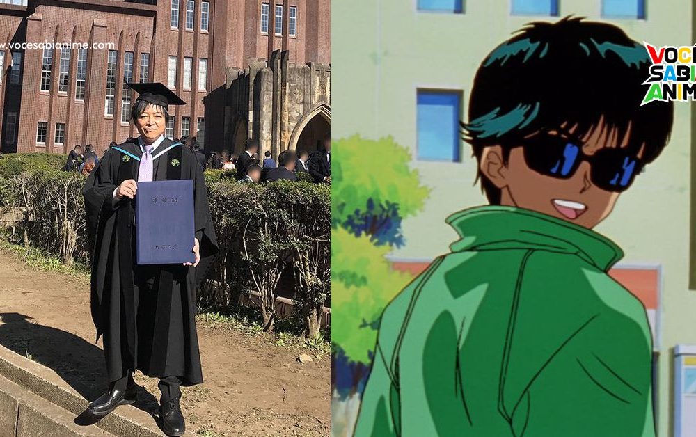 Voz Japonesa de Yusuke se forma em Direito na Universidade de Tóquio