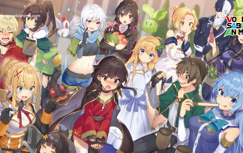 A Grande Notícia de Konosuba é o Fim da Light Novel