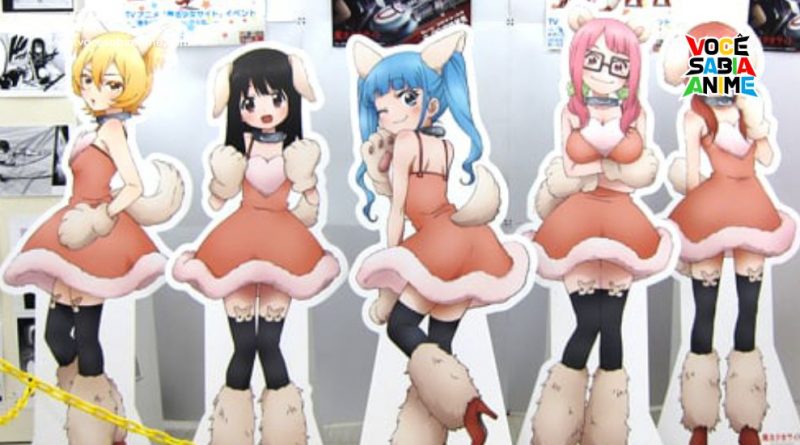 Evento de Mahou Shoujo Site teve Calcinhas em Mural