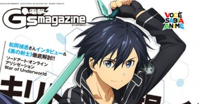 Kirito aparece na capa da GS Magazine 2