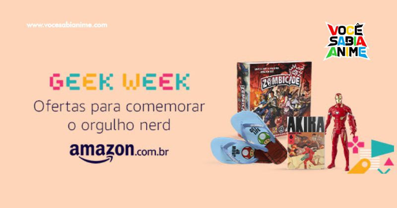 Semana Geek Amazon - Leve 4 Mangás e Pague 3
