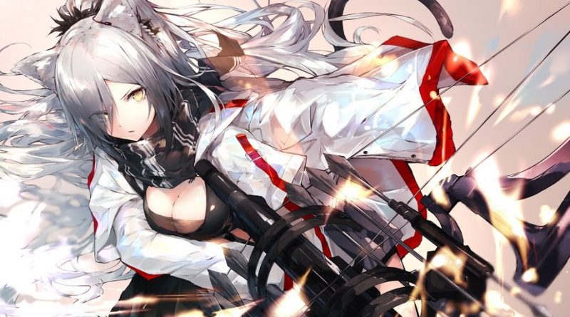 anime girl crossbow arknights uhdpaper.com 4K 6.1773 wp.thumbnail
