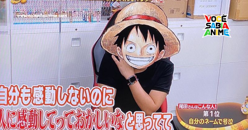 Oda da Entrevista pra TV – One Piece foi Rejeitado no Começo