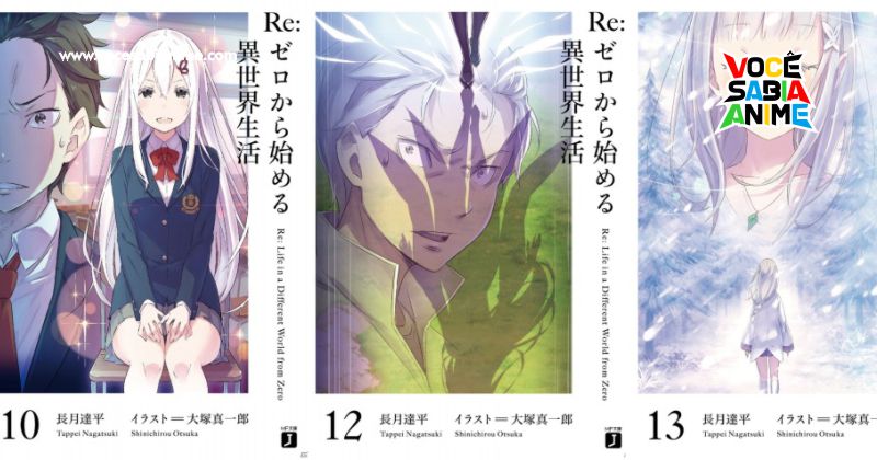 Conheça a Versão Premium da Light Novel de ReZero