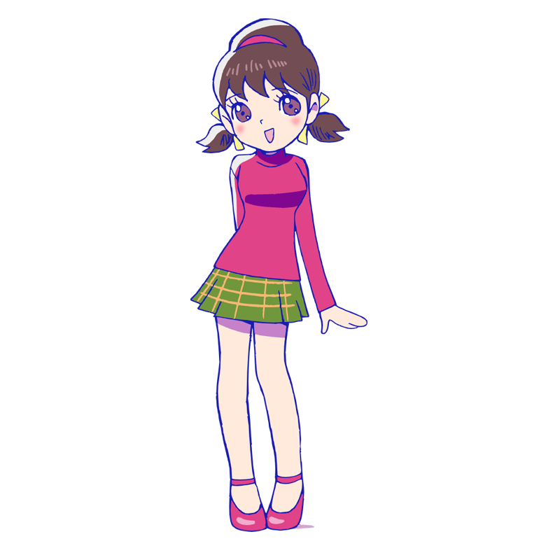 Top Garotas dos Animes que ficam bem em uma Mini-saia 13