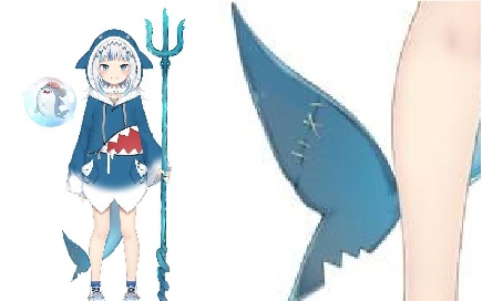 Gura vtuber shark