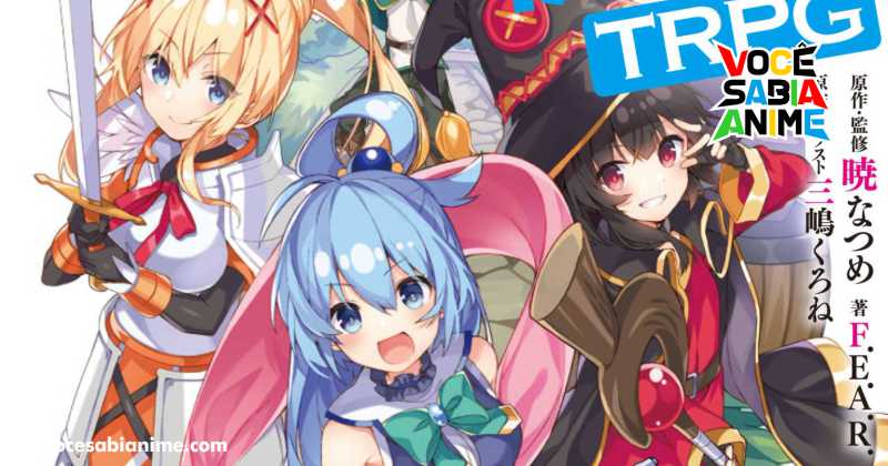 Konosuba TRPG será lançado oficialmente em inglês