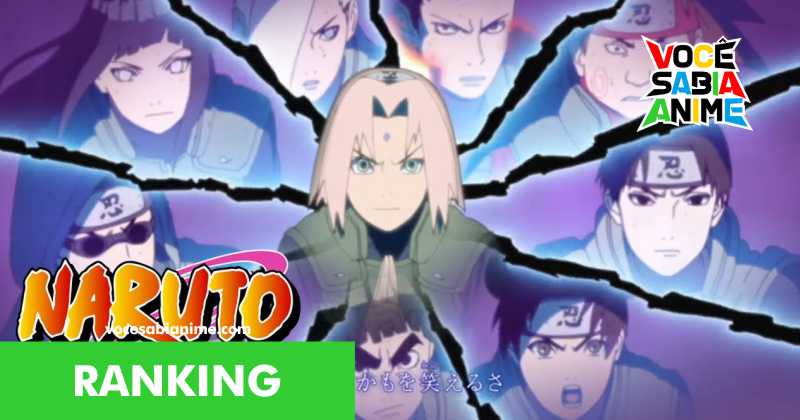 Fãs Japoneses votam nas suas Aberturas favoritas de Naruto