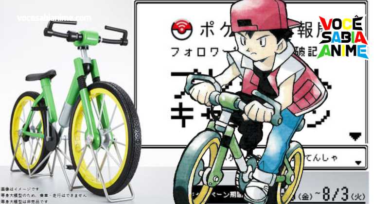 Bicicleta de Pokémon Red e Green será Sorteada