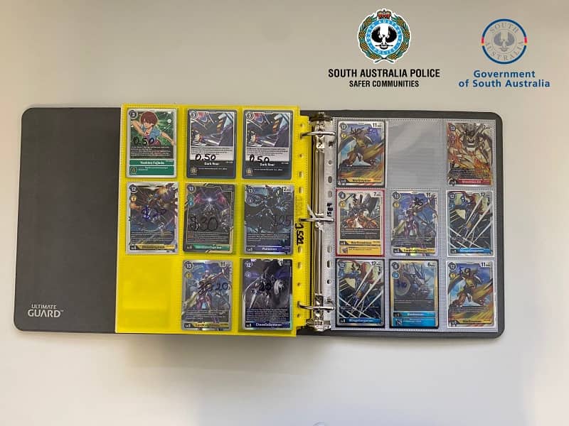 5 Australianos foram presos por Roubar Cartas de Digimon