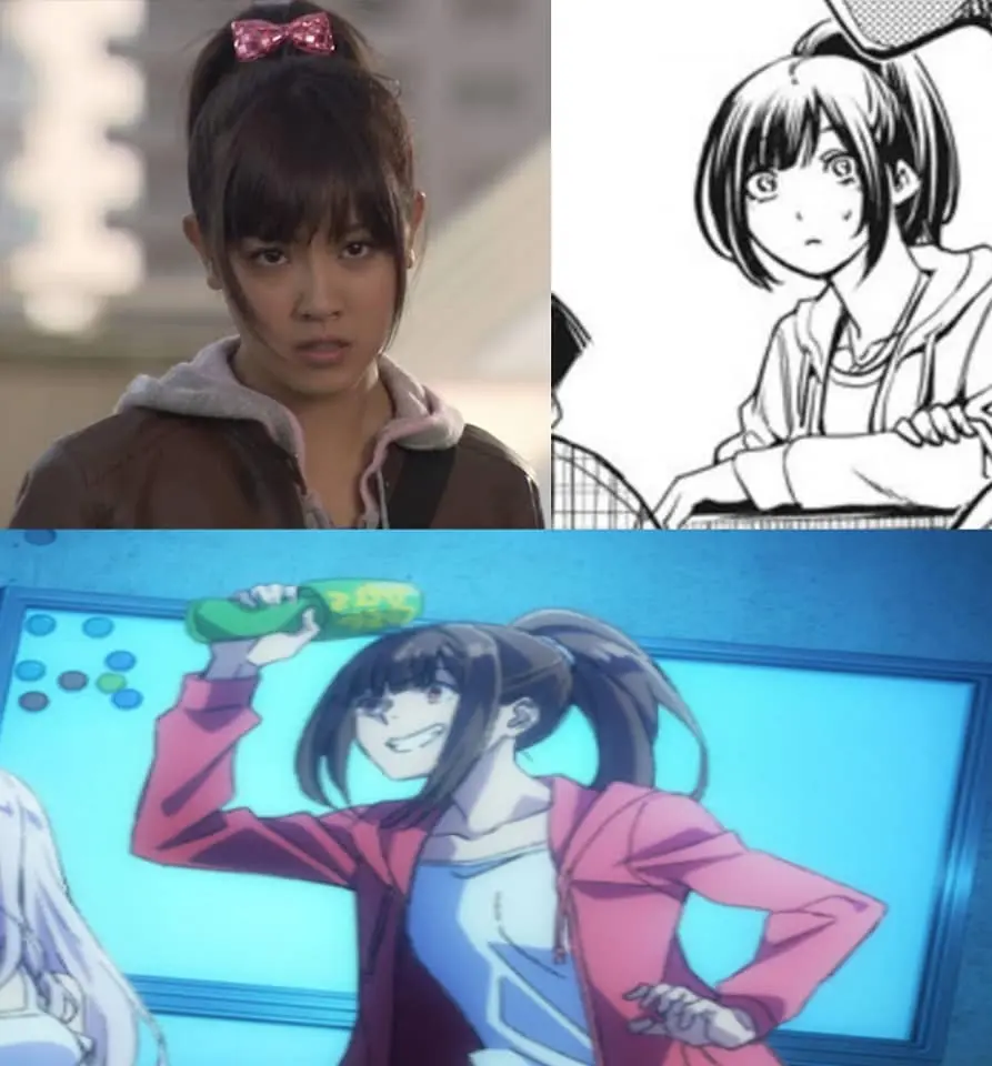 Comparação Kamen Rider W Anime x Mangá x Série 1