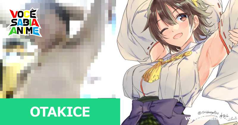 Ilustrador tira fotos em poses fofas para desenhar suas Waifus