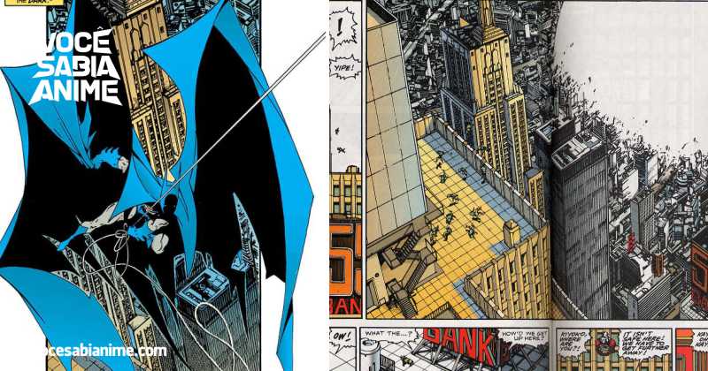 Quadrinho dos anos 80 de Batman tem Cenário igual a Mangá Akira