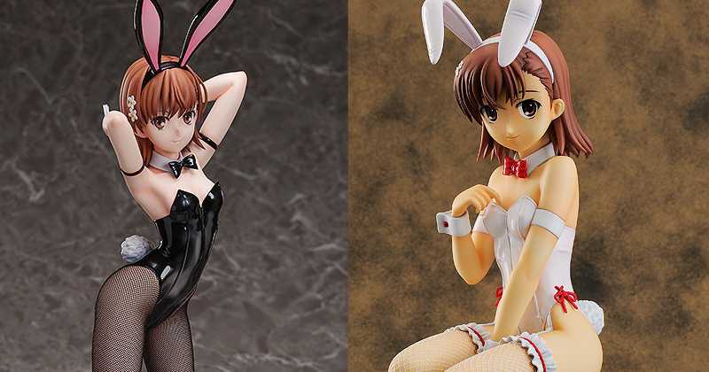 Comparando a figure de Bunny da Misaka de 2021 e de 2013
