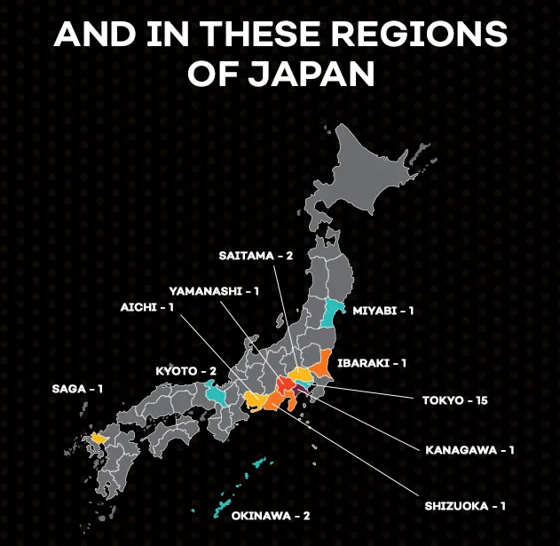 Anime Províncias Japao