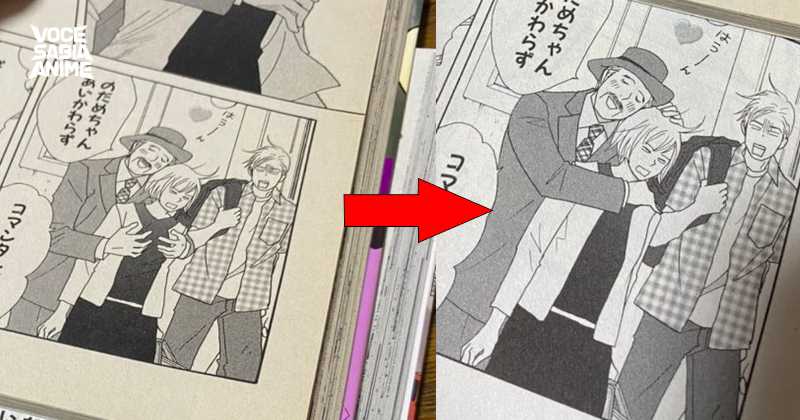 Nodame Cantabile manga is altered by removing breast-groping scene