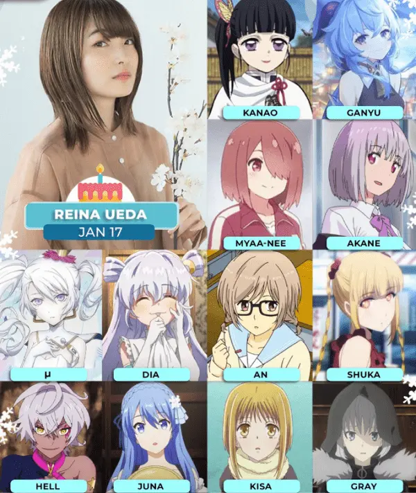 fotos das Seiyuus quando eram mais Jovens