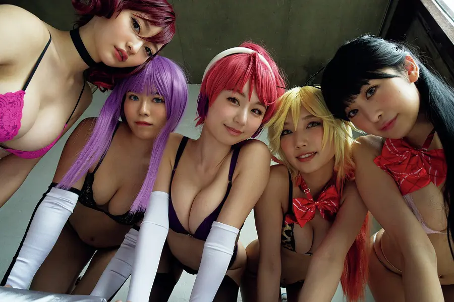 World End Harem appears in Playboy