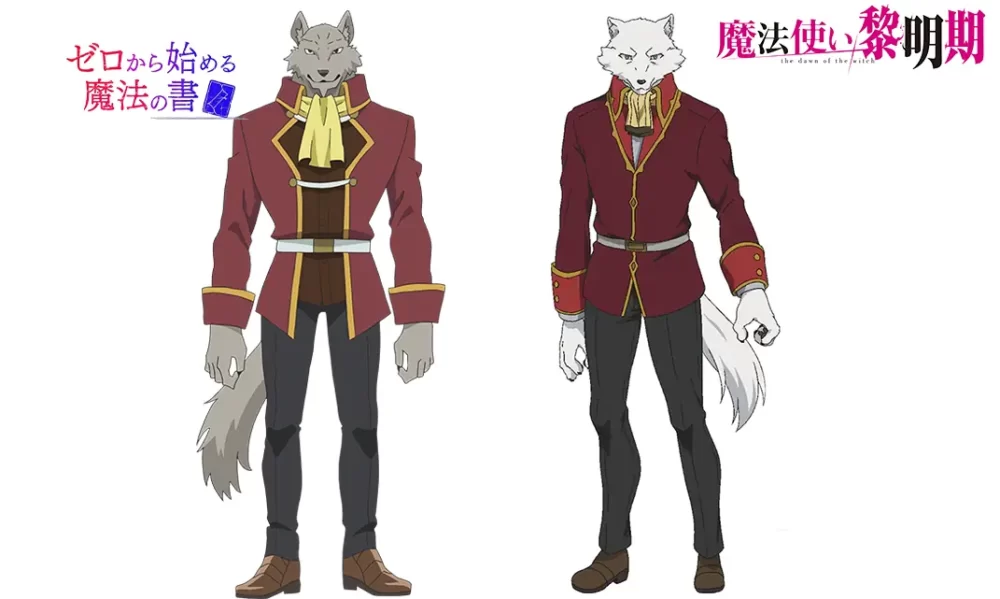 Comparando os Designs dos Personagens de Zero Kara Hajimeru e