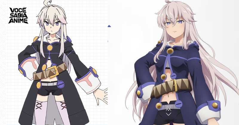 Comparando os Designs dos Personagens de Zero Kara Hajimeru e Mahoutsukai Reimeiki