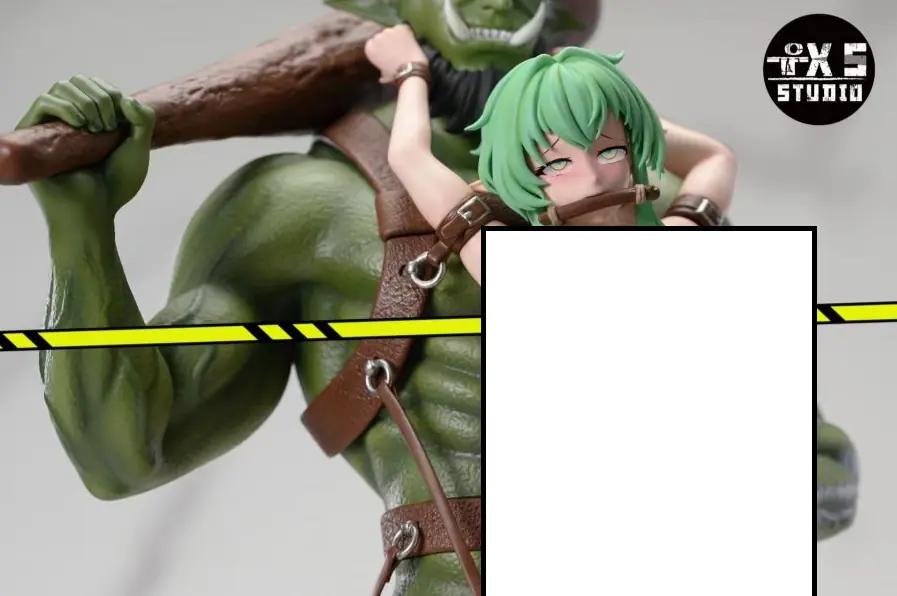 High Elf Archer defeated in this unofficial Goblin Slayer Figure