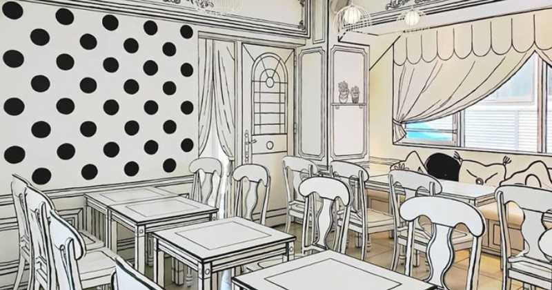 Conheça o 2D Cafe, o Cafe Mangá do Japão