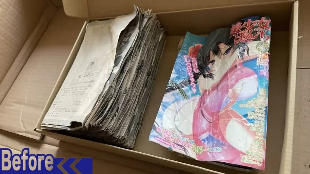 Otaku Estuda restauração e restaura Mangá Hentai