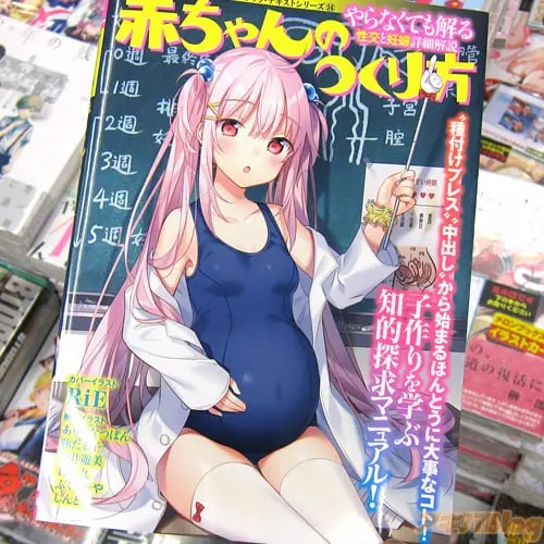 japan has a Pregnancy Guide with Anime Illustrations