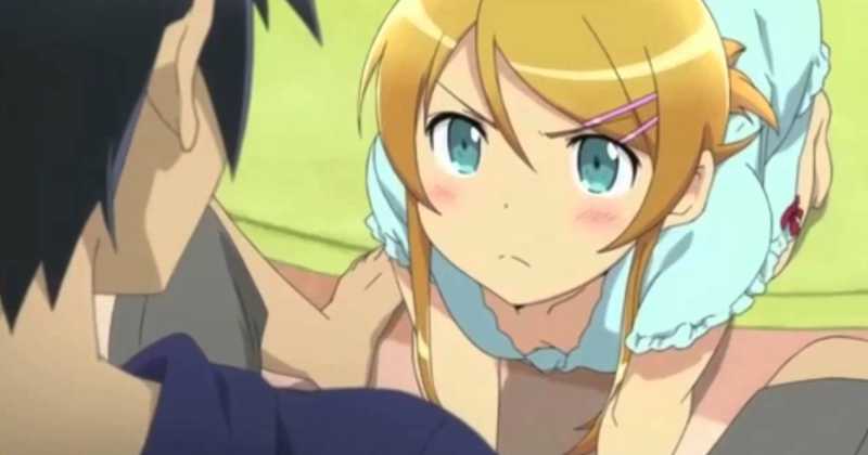 Oreimo DVD recommends that under 15s watch with their parents